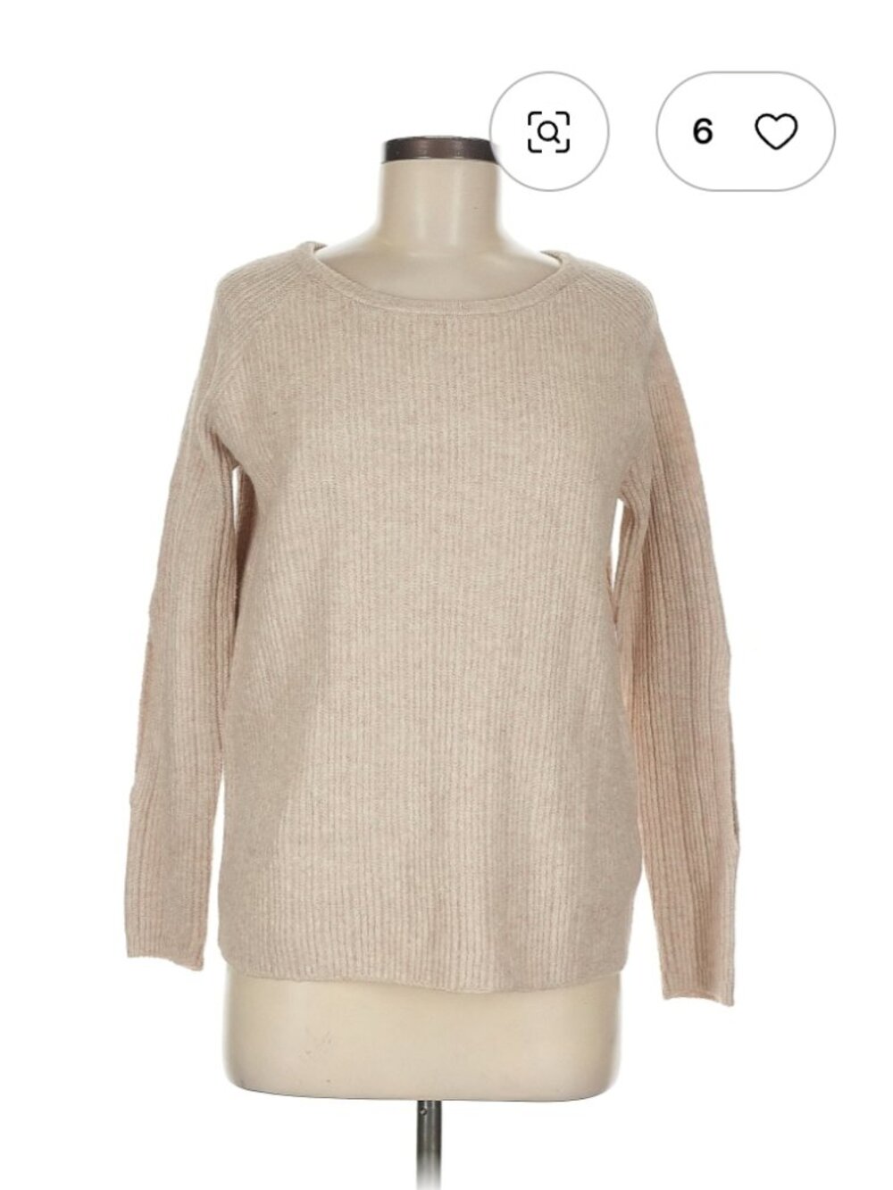 BB Dakota Tan Sweater NWT